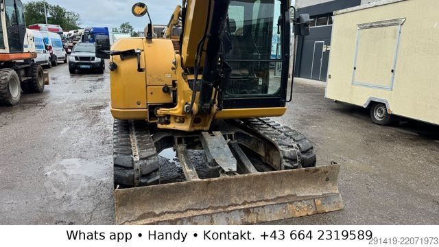 Chain excavator CATERPILLAR 308 E2CR  Kettenbagger / Schild Powertilt Bj2014