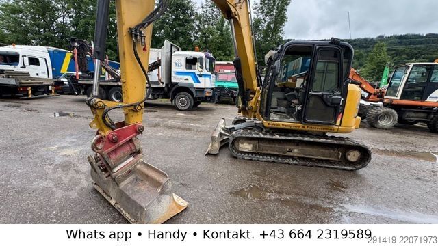 Chain excavator CATERPILLAR 308 E2CR  Kettenbagger / Schild Powertilt Bj2014