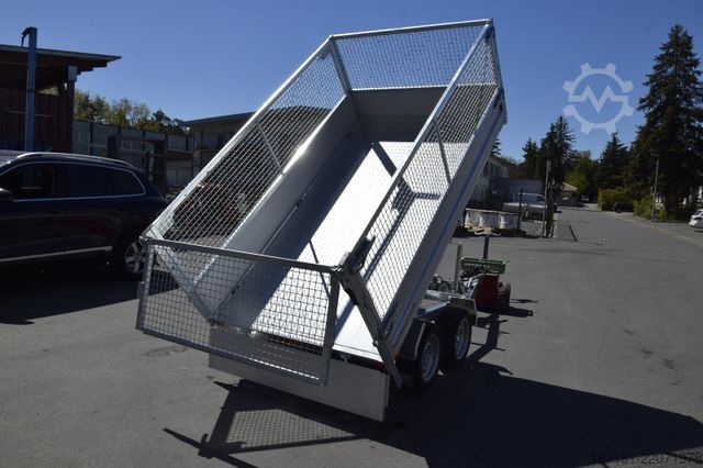 Three-way tipper trailer HUMBAUR Kipper Dreiseitenkipper