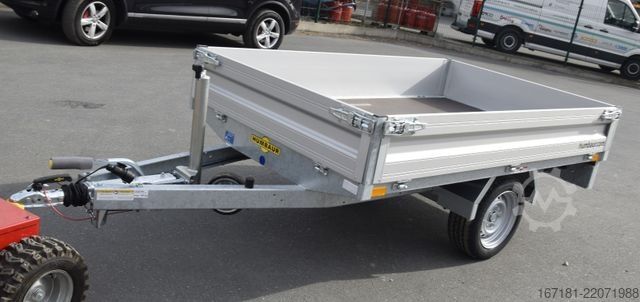 Car trailer HUMBAUR Pritsche, Plane, Paletten