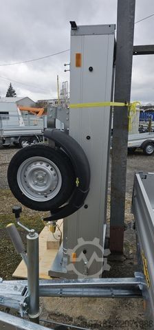 Car trailer HUMBAUR Pritsche, Plane, Paletten