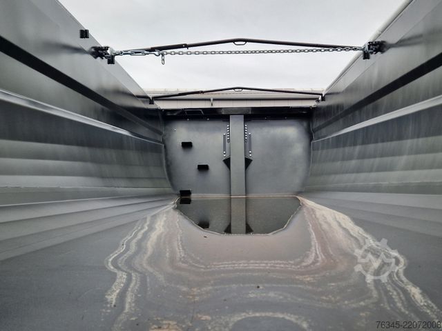 Tipper semitrailer WIELTON Strong Master HARDOX 26m3 Stahlmulde HP SOFORT