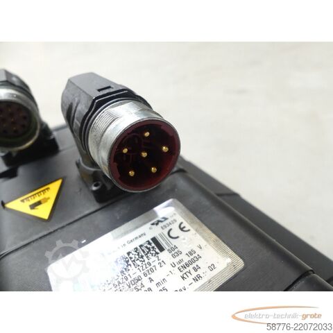 Control unit KUKA 1FK7081-5AZ91-1ZZ9-Z S04 Servomotor SN: YFVD50670721035