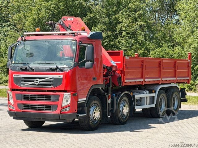 Autokran VOLVO FM 420 Kipper 6,40m *HMF 2020 K5/FUNK *8x4