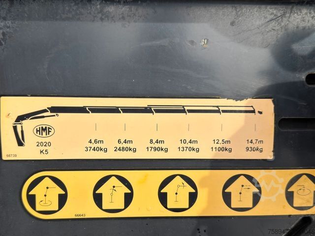 Autokran VOLVO FM 420 Kipper 6,40m *HMF 2020 K5/FUNK *8x4