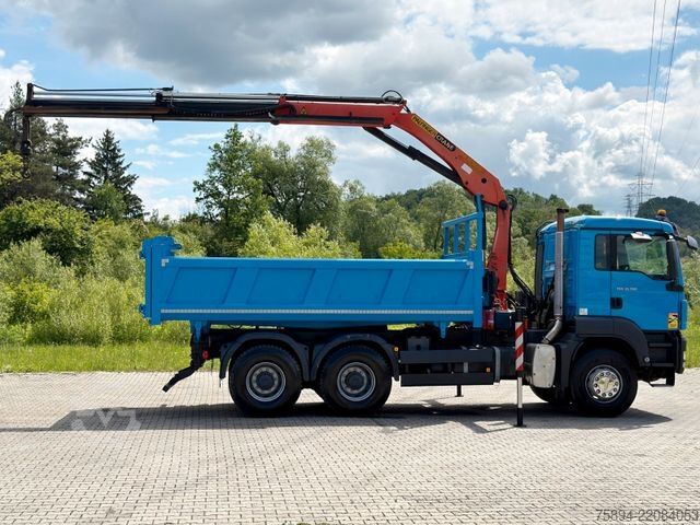 Autokran MAN TGS 33.360*KIPPER 5,00 m *PK 15500/FUNK * 6x4
