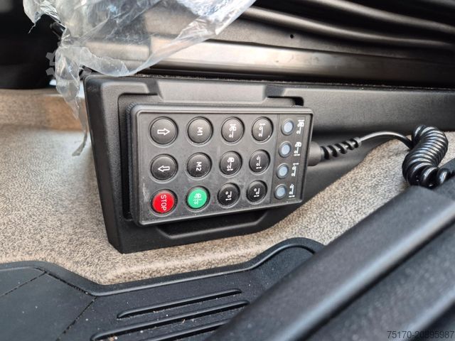 Skip truck IVECO AS280X58Y/ PS ON Meiller AK 16. T Funk AHK Cam