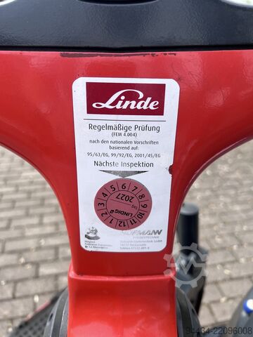 Ride-on stacker Linde L14AP