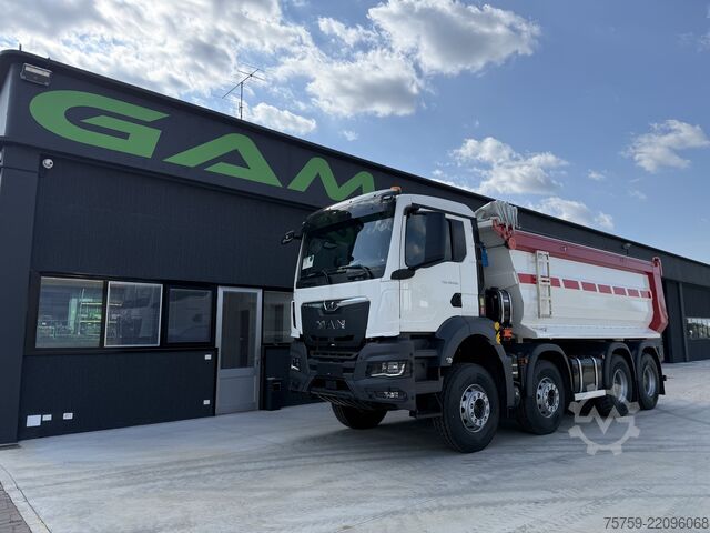 Tipper truck MAN 41.520 TGS Kipper 8x4 NEU 40Ton
