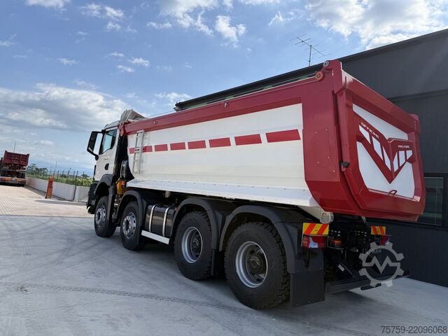 Tipper truck MAN 41.520 TGS Kipper 8x4 NEU 40Ton