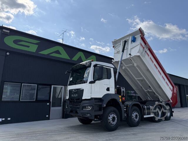 Tipper truck MAN 41.520 TGS Kipper 8x4 NEU 40Ton