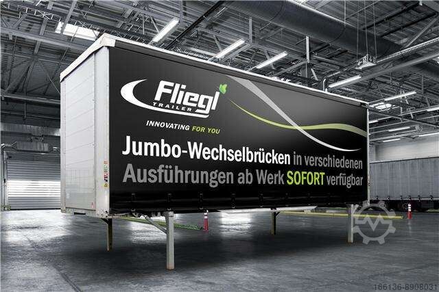 Wechselfahrgestell Fliegl Wechselbrücke 7,82m Jumbo