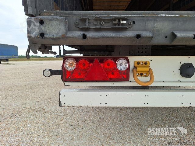 Open semitrailer with tarp Schmitz Cargobull Curtainsider Mega