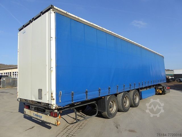Flatbed + tarpaulin Krone SD