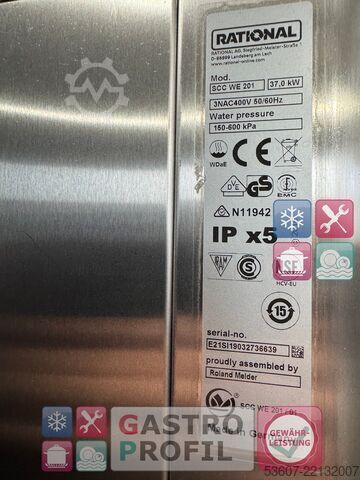 Kombidämpfer Rational SCC 201 WE
