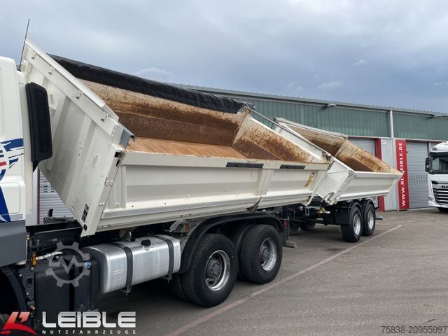 Tipper truck DAF CF 480 6x4*Meiller Kipper*Bordmatik*nur 143 tkm*