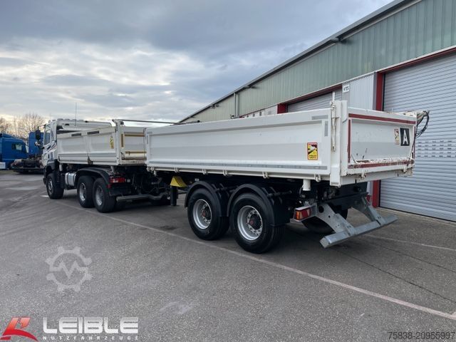 Tipper truck DAF CF 480 6x4*Meiller Kipper*Bordmatik*nur 143 tkm*