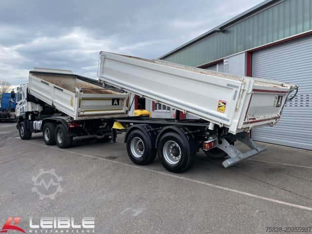 Tipper truck DAF CF 480 6x4*Meiller Kipper*Bordmatik*nur 143 tkm*