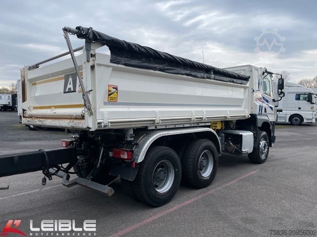 Three-sided tipper truck DAF CF 480 6x4*Meiller Kipper*Bordmatik*nur 143 tkm*