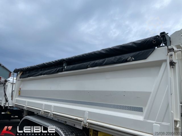 Three-sided tipper truck DAF CF 480 6x4*Meiller Kipper*Bordmatik*nur 143 tkm*