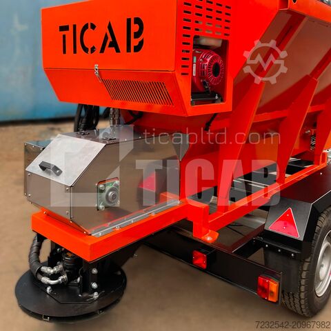Winter service equipment TICAB Salt and Sand Spreader RPS-1500