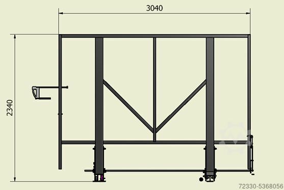Glass Racking system R220-5 EXPOGLASS ® R220 -5