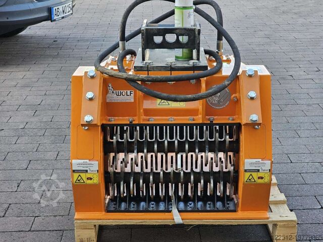 Schaufelseparatoren Wolf Technik für Baumaschinen Terra-Star TSE.052.S104