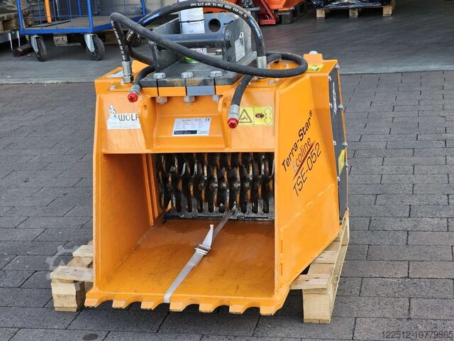 Schaufelseparatoren Wolf Technik für Baumaschinen Terra-Star TSE.052.S104