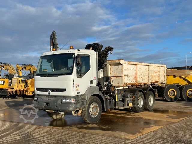 Tipper with crane Renault Kerax 420
