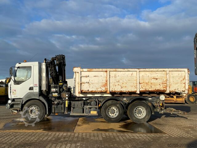 Tipper with crane Renault Kerax 420