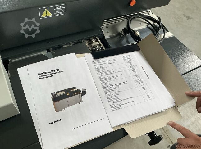 Perfect binder RIGO Lamibind 2000 EVA