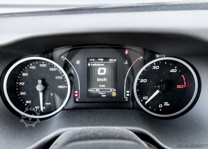 Three-way tipper with crane Iveco Daily 70C18 HA8 Kipper Kran