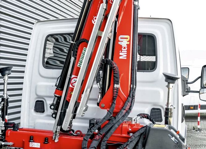 Three-way tipper with crane Iveco Daily 70C18 HA8 Kipper Kran