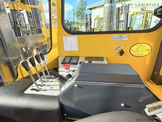 4-way forklift Combilift C5000XL GAS DUPLEX 6000MM FREE LIFT