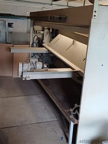 Hydraulic plate shears Hera TK  3000 / 10