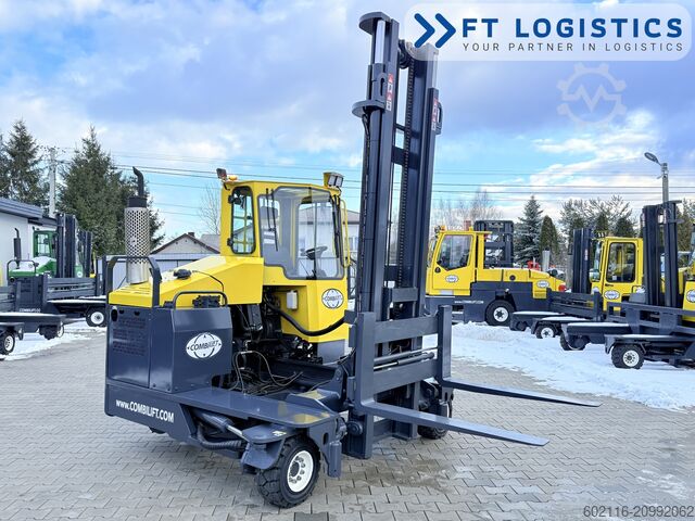 4-way forklift Combilift C4000 GAS DUPLEX 4600 FORK POSITIONER