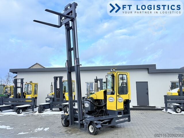 4-way forklift Combilift C4000 GAS DUPLEX 4600 FORK POSITIONER