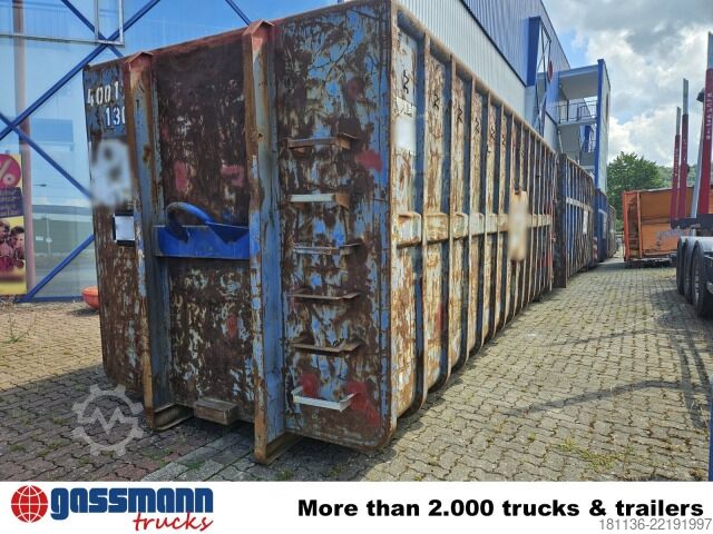Abrollcontainer  Abrollcontainer ca. 40m³