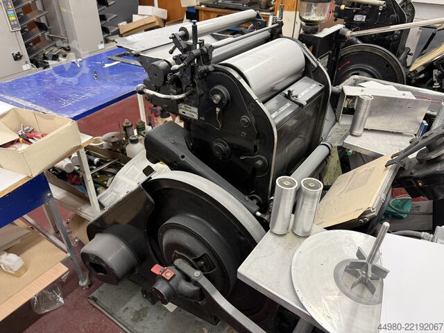 Eindruckmaschine für Rollenetiketten Heidelberg / Pracmatic OHT