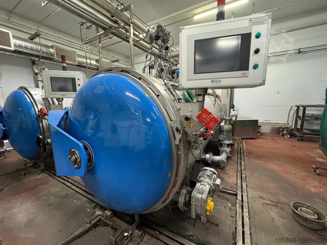 Lagarde 4-Wagen-Autoklaven x 2 aus 2016. Wenig Betriebsstunden. Lagarde 2 BE