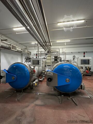 Lagarde 4-Wagen-Autoklaven x 2 aus 2016. Wenig Betriebsstunden. Lagarde 2 BE