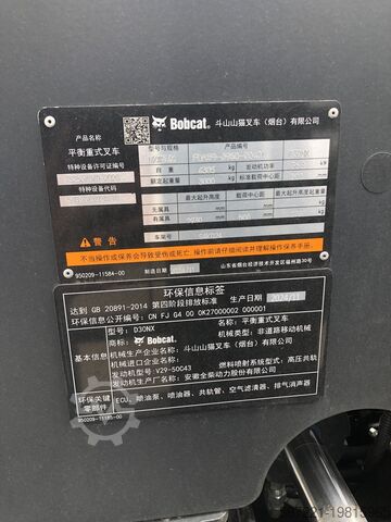 Diesel Forklifts Bobcat D30NX