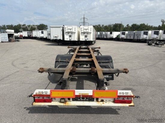 Swap chassis trailer  H&W 1-ACHS LAFETTE