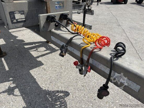 Swap chassis trailer  H&W 1-ACHS LAFETTE