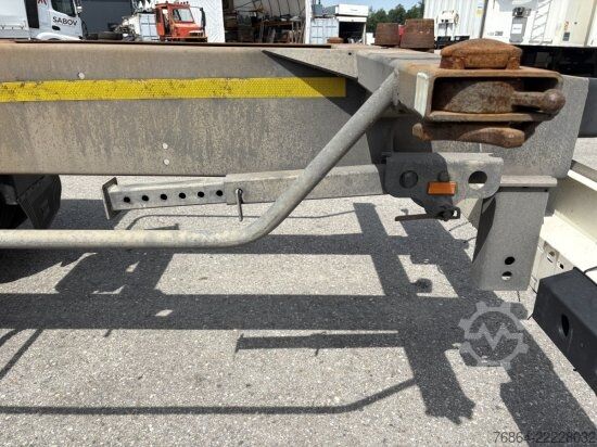 Swap chassis trailer  H&W 1-ACHS LAFETTE