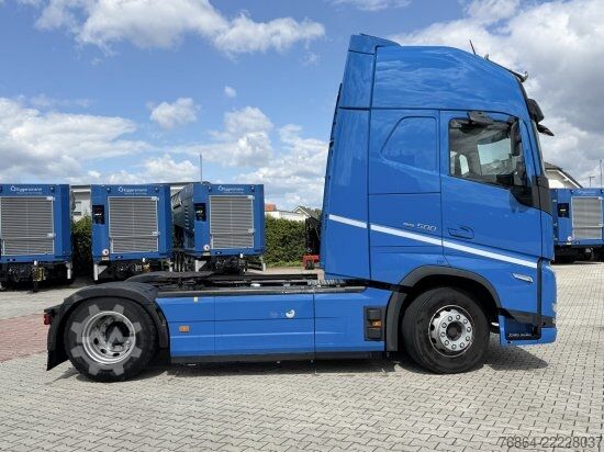 Standard tractor unit VOLVO FH 500 EURO 6, I-SAVE GLOBETROTTER, STANDKLIMA
