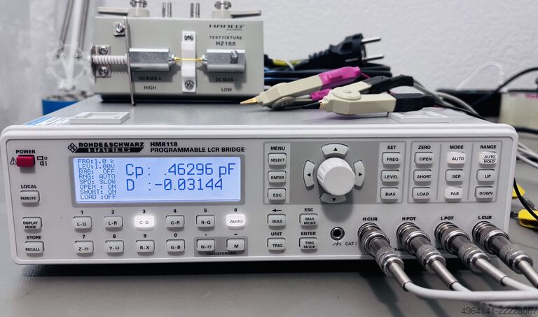 Programmable LCR bridge HM 8118 Rhode & Schwarz HM8118