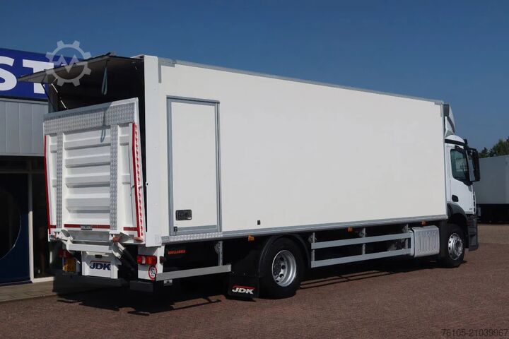 Box body Mercedes-Benz Antos 2127 L Bak + klep 2000 kg Euro 6