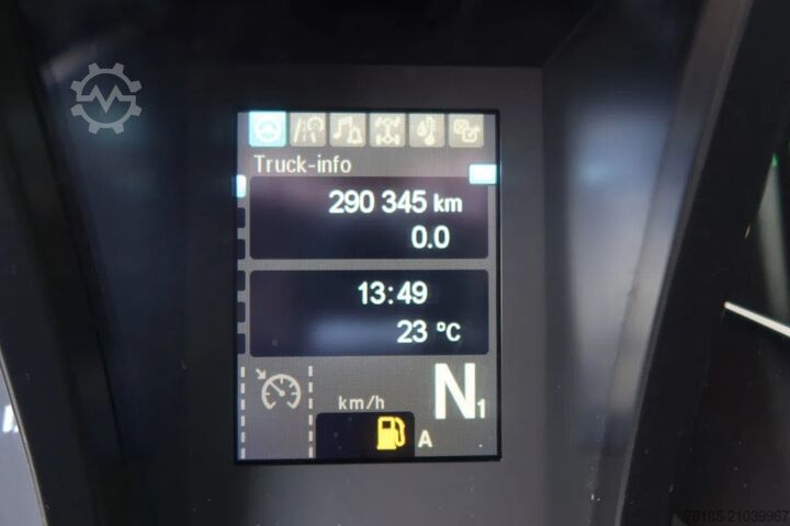 Box body Mercedes-Benz Antos 2127 L Bak + klep 2000 kg Euro 6