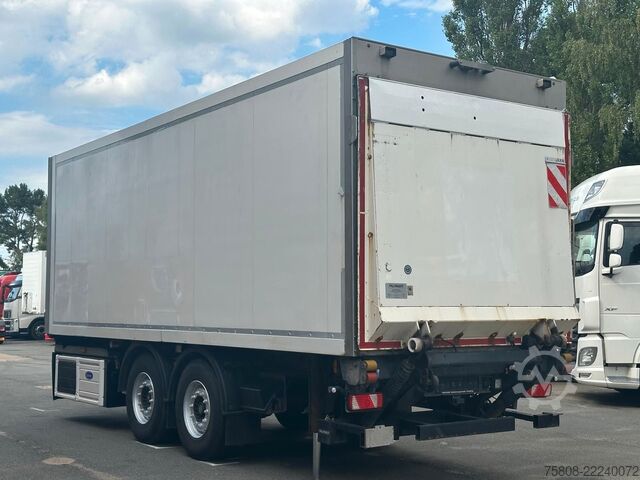 Reefer trailer  Kerscher Kühl Carrier 850 Durchlade Hydraulisch